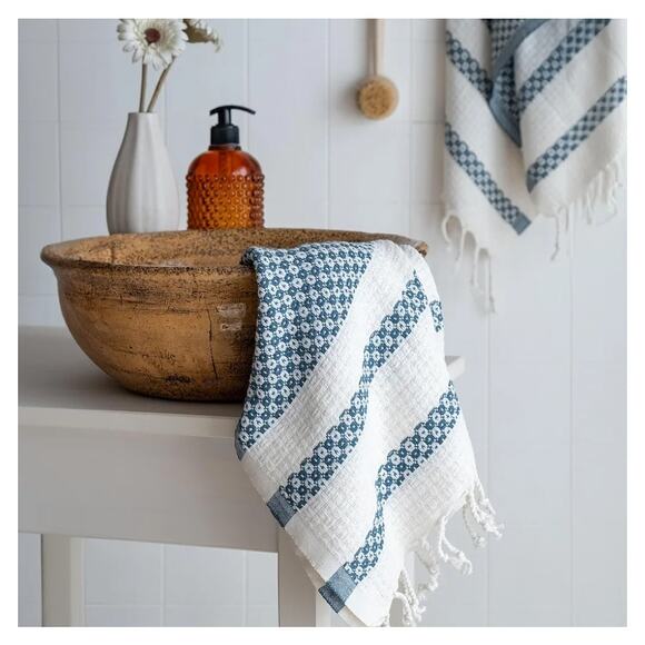 UON Other - Multi-Purpose Turkish Towels, 2-Pack, 100% Turkish Cotton, Sand-Free,39 x 18